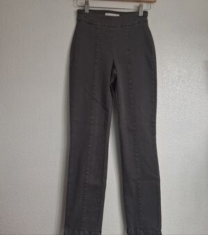 NWT Dear John Isla Grey Linen Blend Denim Leggings  Size XS